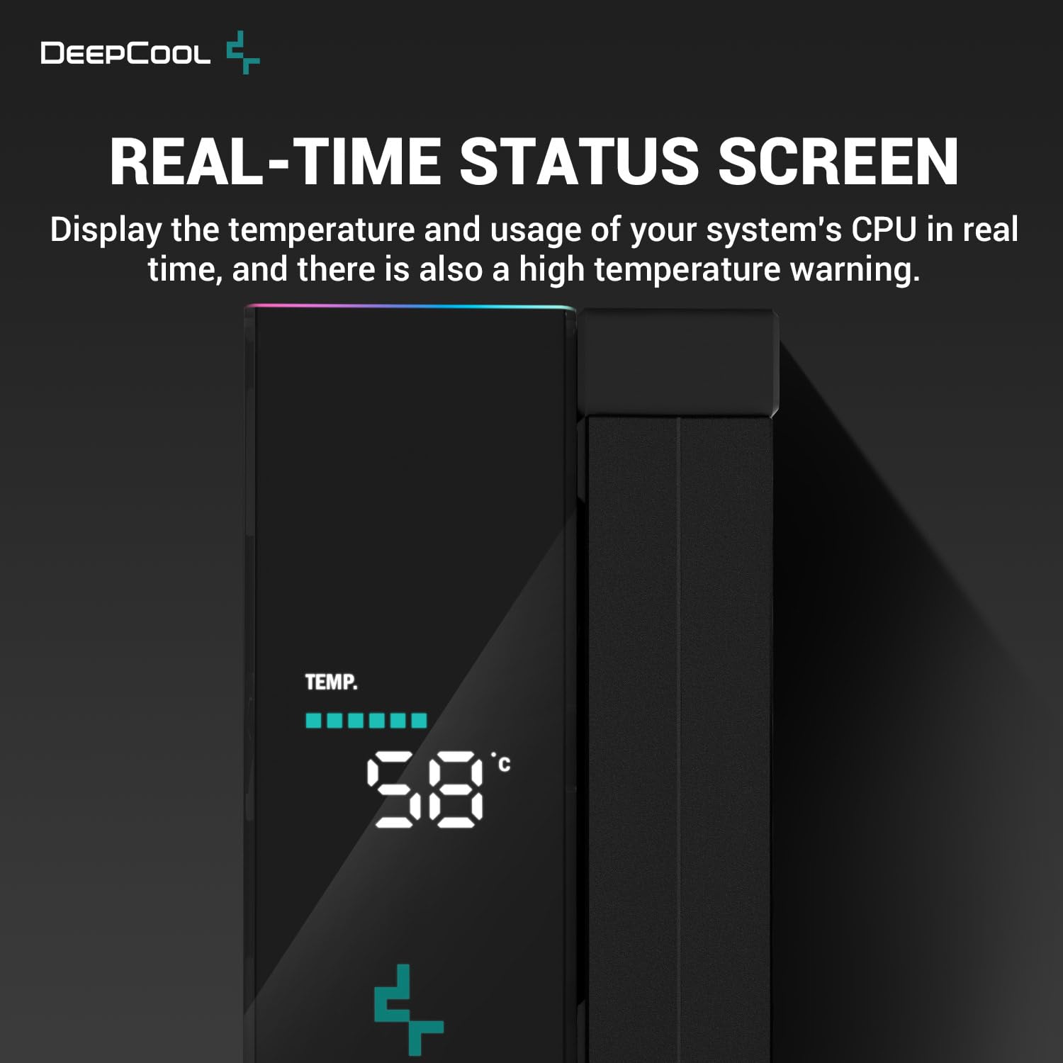 Deepcool Air Cooler AK400 Digital Black Deepcool Air Cooler AK400 Digital Black